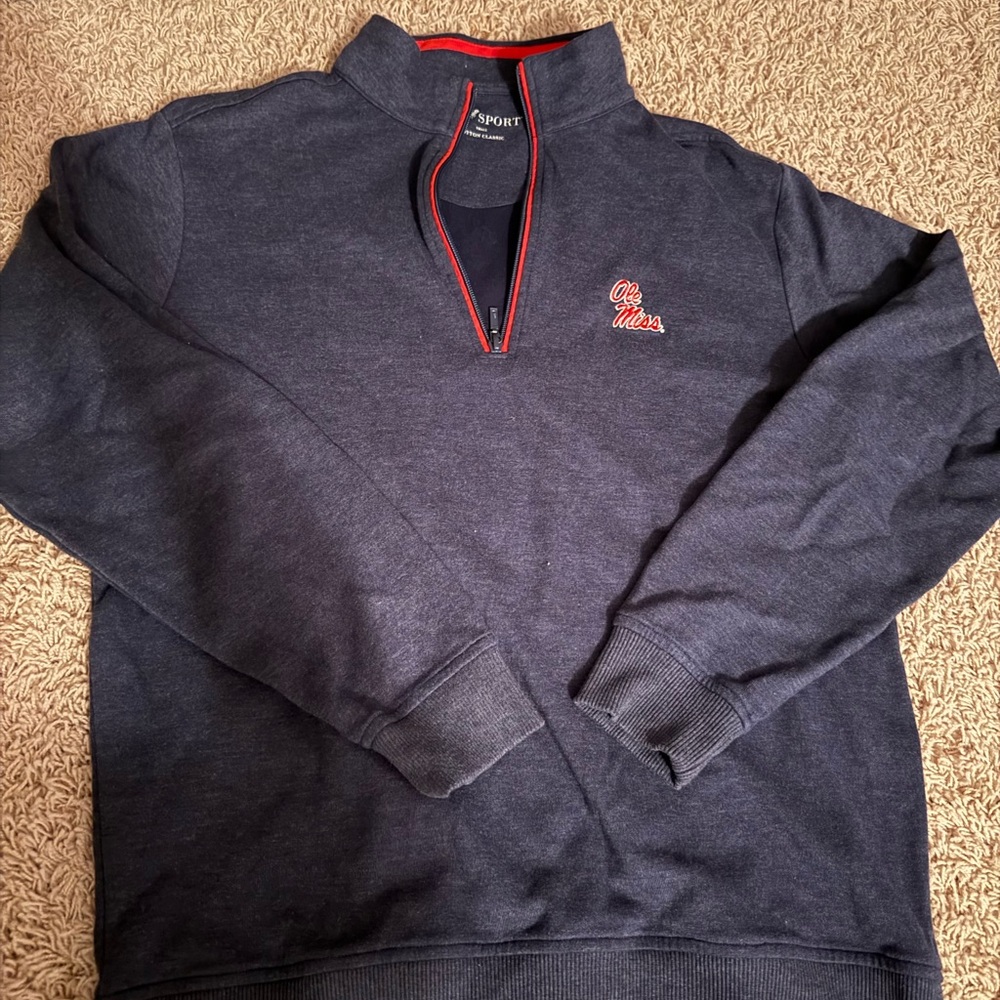 Horn Legend Blue Men's Zip-Up Sweater
